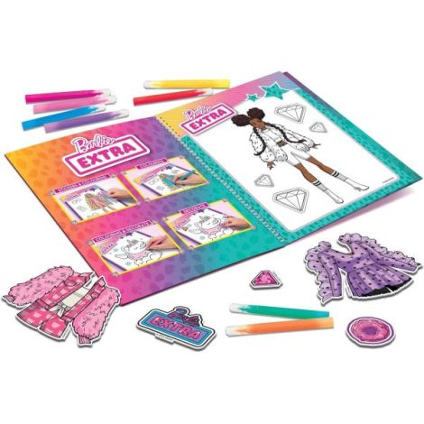 Carte de colorat cu activitati Barbie - Stilul tau - imagine 2